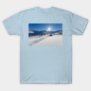 Winter mountain landscape - Tatry Mountains T-Shirt